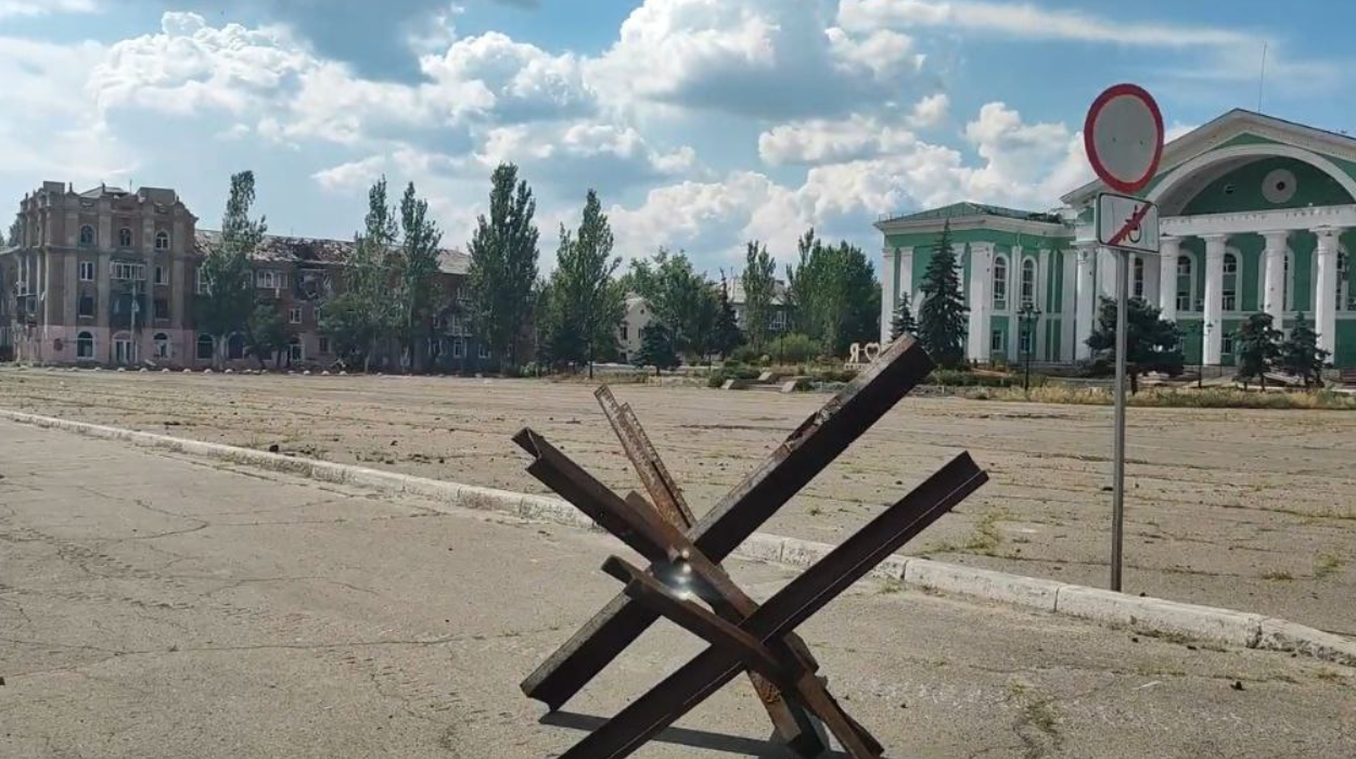 кадры из оккупированного Северодонецка